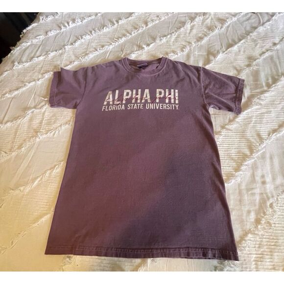 Alpha Phi sorority shirts lot of 7 FSU and 1 hat - Picture 6 of 11